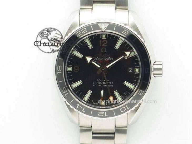 0326 Planet Ocean GMT 42mm V6F Best Edition Blue Bezel Blue Dial On SS Bracelet A ModernLook 8274